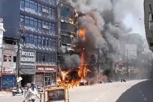 Fire In Patna