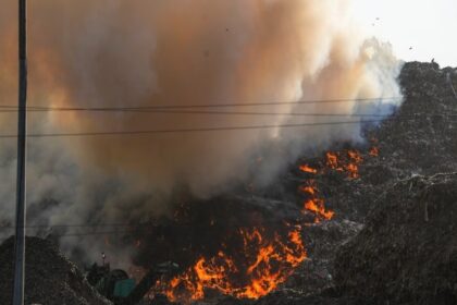 Ghazipur Landfill Fire