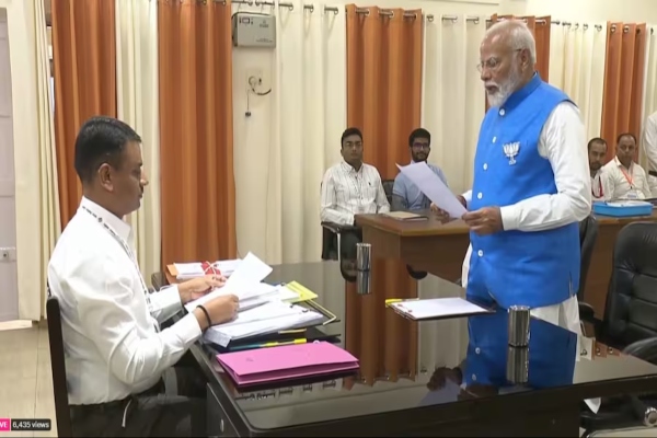 PM Narendra Modi Nomination