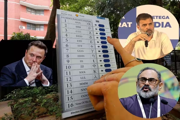 Rahul Gandhi on EVM