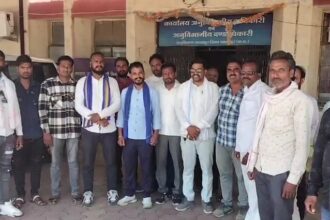 कलेक्ट्रेट में भीम आर्मी का प्रदर्शन