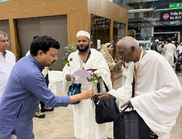 हज यात्रियों की वापसी